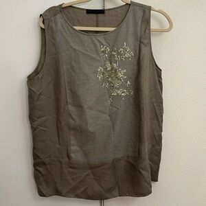 Cashmere, silk,  Fabiana Filippi blouse (46) “L”